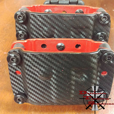AR double mag pouch with logo