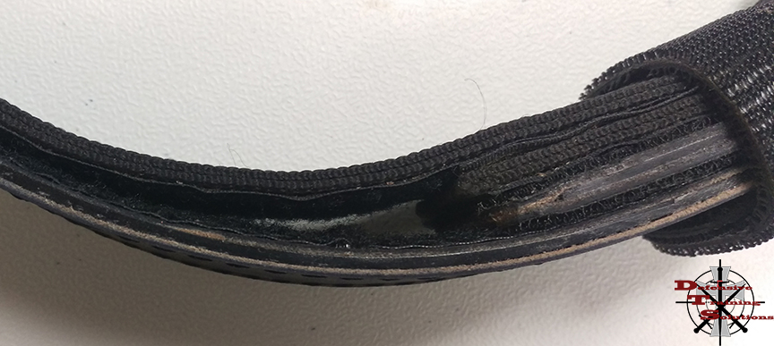 Layers of comp. Belt