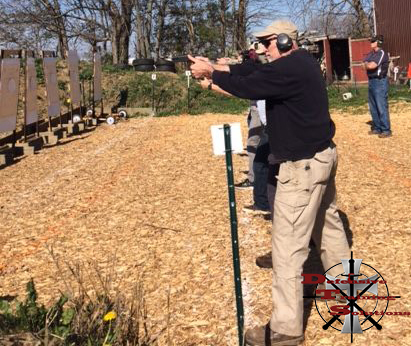 shooting in line